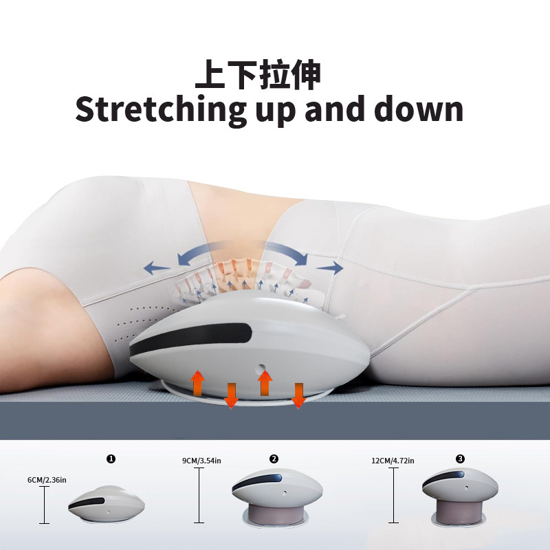 腰マッサージャー ODM/OEM カスタマイズ CE/FDA/ROHS 認証装置クロスボーダースポットトラクションウエストコーンマッサージャー|undefined