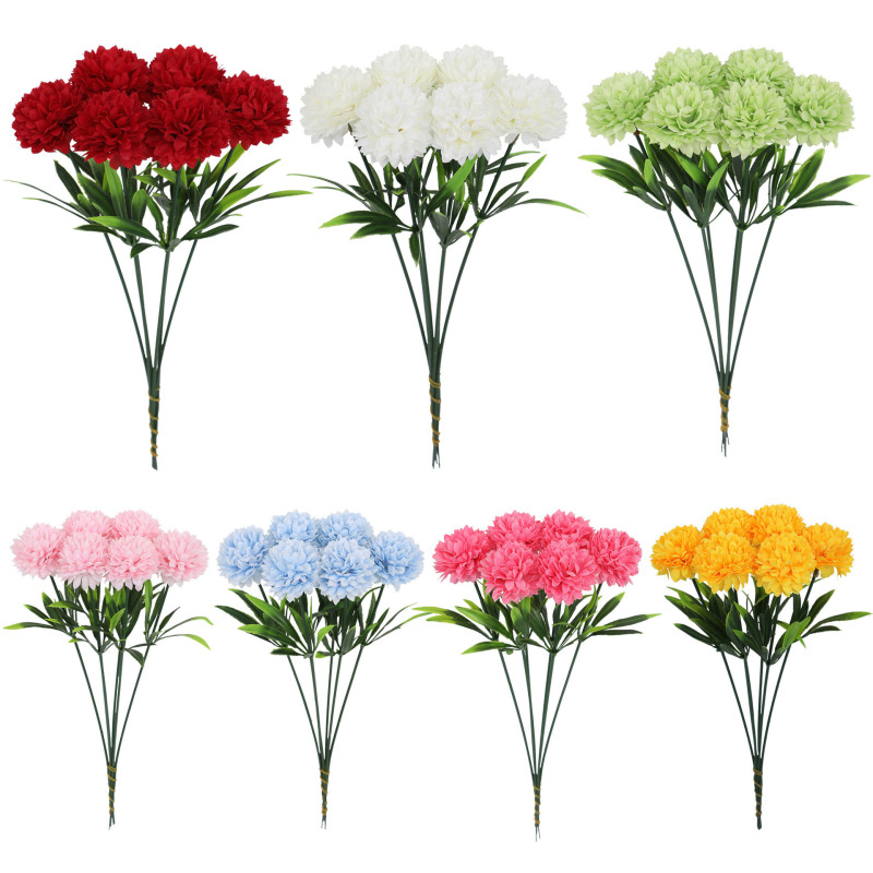 造花タンポポヒヤシンス卓球菊アジサイ家の装飾結婚式の花造花アレンジメント卸売|undefined