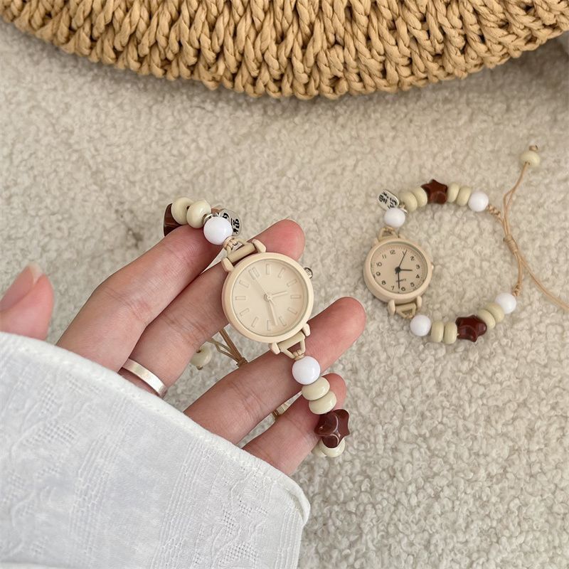 Dopamine Compact Goddess Literary Simple Bracelet Watch Female Student Niche High-End Female Model Exam Campus Style