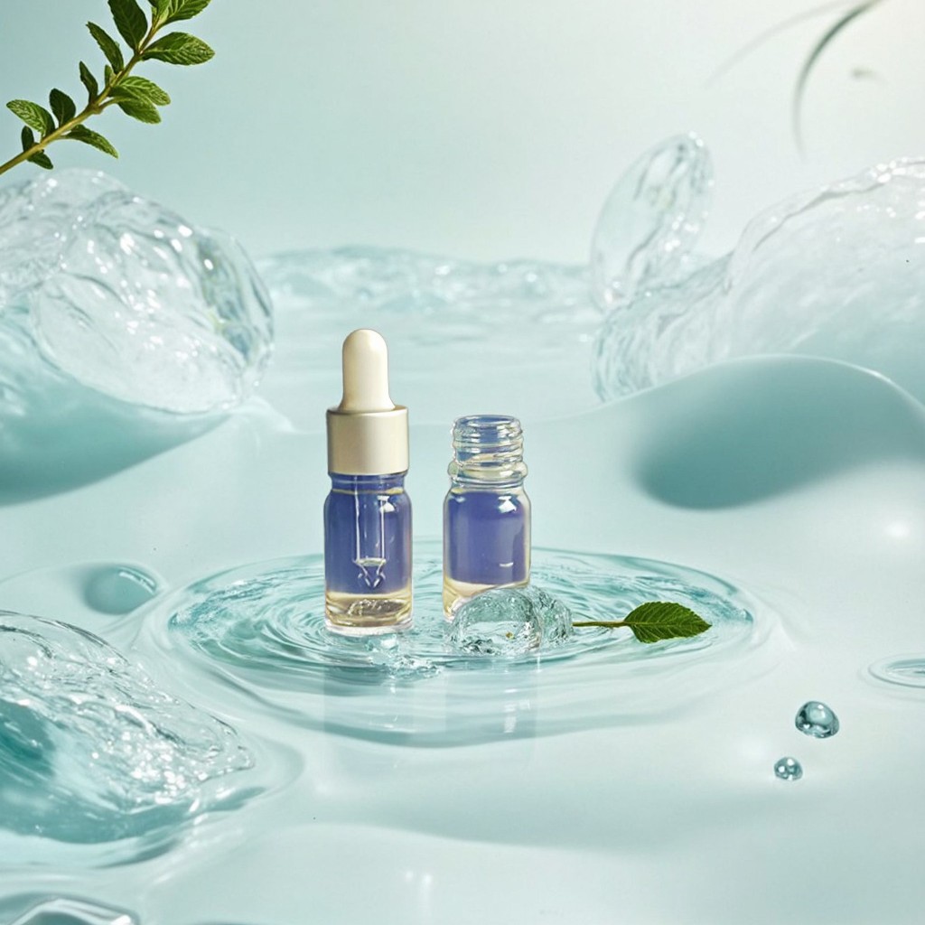 厂家供应5ml透明精油瓶配套电化铝圈滴管 化妆品玻璃瓶