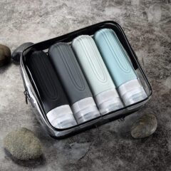 现货批发收纳瓶旅行套装洗发水化妆品乳液分装瓶硅胶分装瓶定制