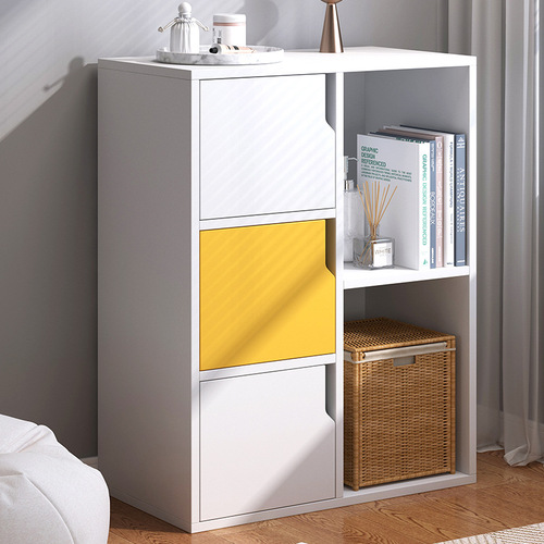 Yijiada Drawer Cabinet Storage Cabinet Simple Living Room Multifunctional Cabinet Wall Storage Cabinet Bedroom Drawer Combination Drawer Cabinet