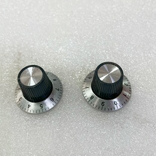 Digital SCale Plate Triangular Metal SurfaCe Potentiometer Knob C1 C2 C3 Knob Cap 6MM 30X17