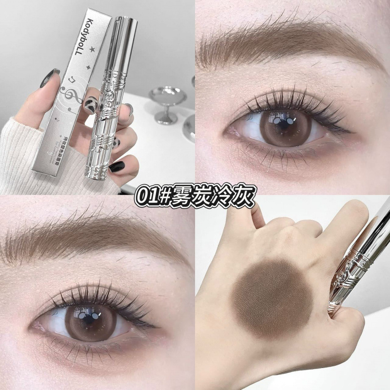 KodyboLL maquillaje plástico ceja tintura impermeable duradero sin decoloración sin manchas naturales cejas salvajes estereoscópicas coreanas image 7