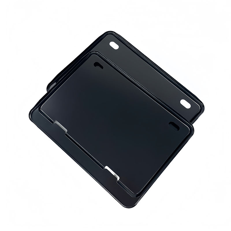 Motorcycle rear license plate frame, license plate protection frame, motorcycle scooter license plate frame, license plate border, aluminum alloy frame, universal
