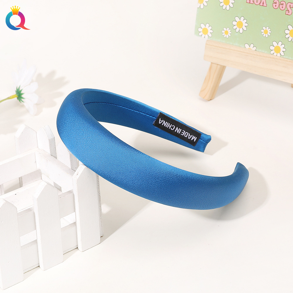 Solid Color Pattern Retro Women'S Solid Color Hair Band