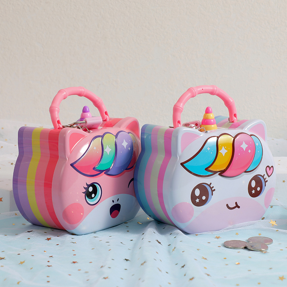 Piggy Bank Unicorn Iron Toys display picture 2