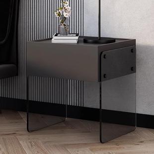 Italian Normcore Bedside Table Modern Minimalist Creative Bedroom Storage Bedside Table Ins Locker Small Narrow Smart