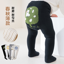 儿童袜子春秋新款大屁档屁股卡通宝宝连裤袜婴幼儿卡通打底裤袜