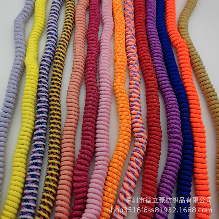 厂家源头编织弹簧松紧电话绳挂件弹力防丢绳高强涤纶服饰饰品挂绳