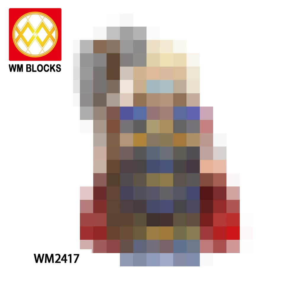 Иностранные торговые товары WM6146 Супер серия фильмов пазл сборная минифигурка игрушка в пакетике