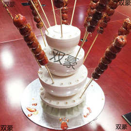 糖葫芦靶子老北京冰糖葫芦专用插台架子糖画棉花糖多层展示架工具