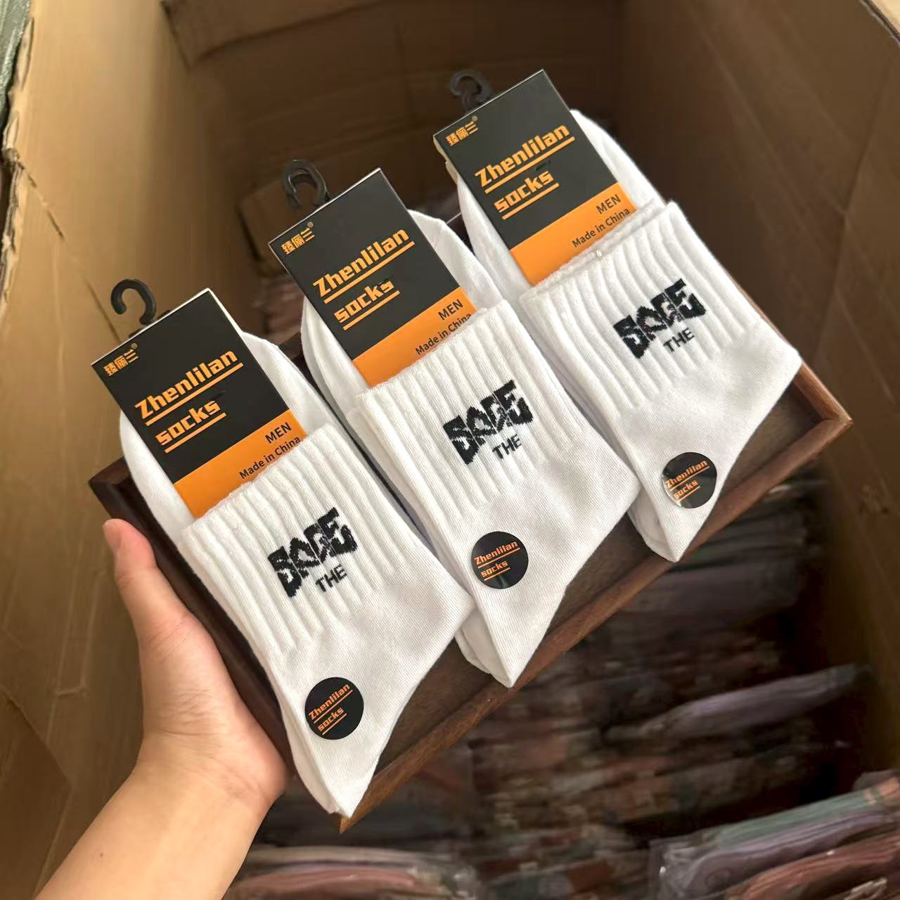 Calcetines Deportivos de Algodón Transpirables de Secado Rápido para Jóvenes