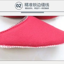 德佳诚一体成型橡胶底防滑耐磨鞋底+法兰绒高弹海棉鞋帮保暖手工