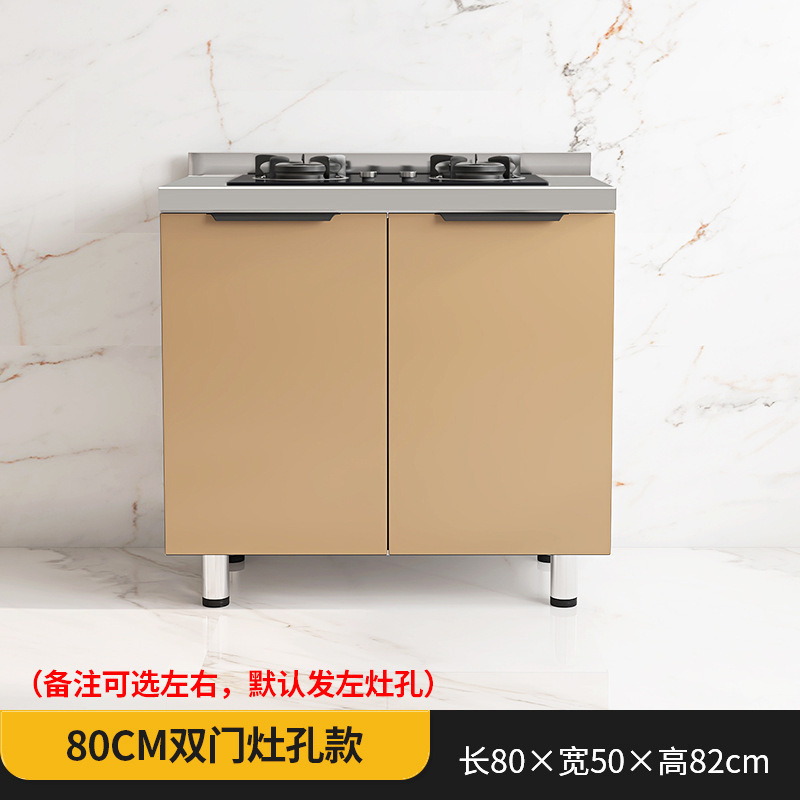キッチンキャビネット、ストーブキャビネット、一体型家庭用収納キャビネット、田舎の経済的なキッチン収納キャビネット、シンプルな食器棚|undefined