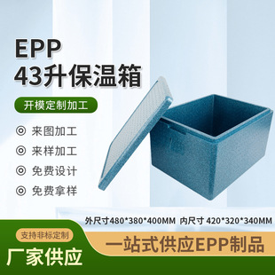 Factory discount supply in stock EPP incubator 43 liters company has mold factory direct 43L cold chain freezer