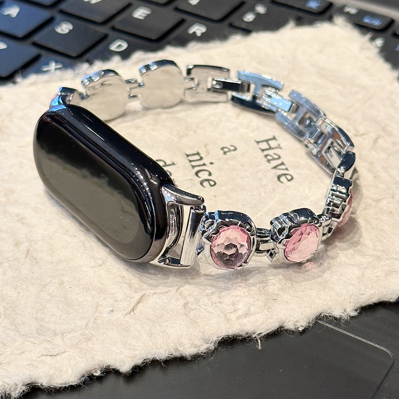 Suitable for Xiaomi Mi Band 10/8Nfc9Pro Cute Kitty Cat High-End Redmi Watch5/4 Women's Watch Strap