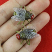 跨境仿真苍蝇 塑料小昆虫 愚人节整蛊小玩具 万圣节配件大号小号