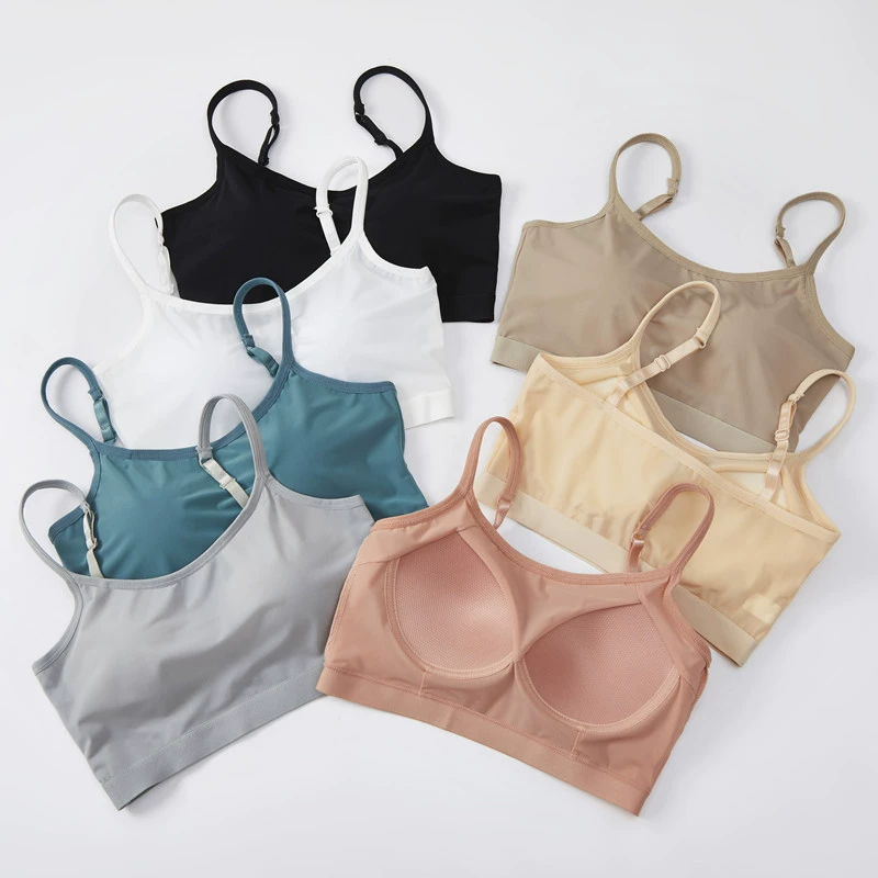 Красивое нижнее белье на спине, женское тонкое нагрудное белье без оправы, спортивный слинг пуш-ап, дышащий цельный бюстгальтер без бретелек, бюстгальтер с запахом