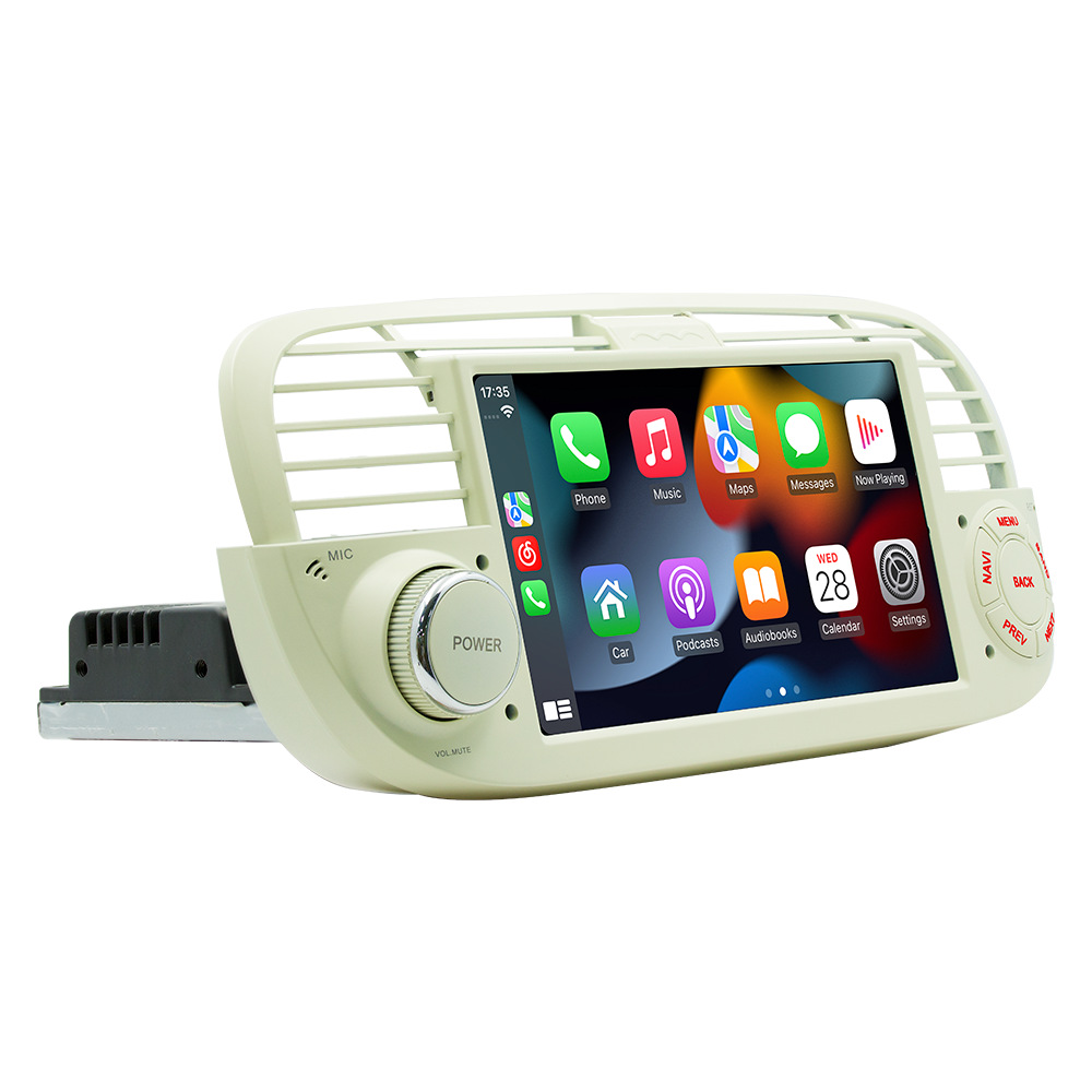 Aplicable a Fiat 500 coche Android GPS Navigator inteligente Bluetooth inalámbrico carplay máquina todo en uno