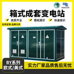 630KVA箱变欧变组合型成套箱式变电站户外充电桩800KVA变压器高压