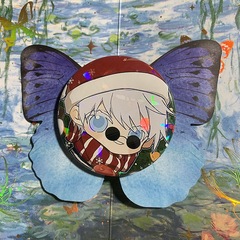 咒術回戰周邊 五條悟 周邊虎杖悠仁兩面宿儺二次元馬口鐵吧唧徽章