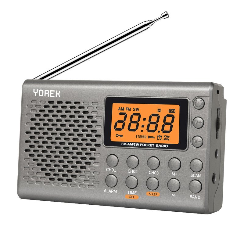 Cross-border Exclusive Portable Full-band Digital Display Radio Large-screen Stereo Tuned Radio Cross-border Exclusive Portable Full-band Digital Display Radio Large-screen Stereo Tuned Radio