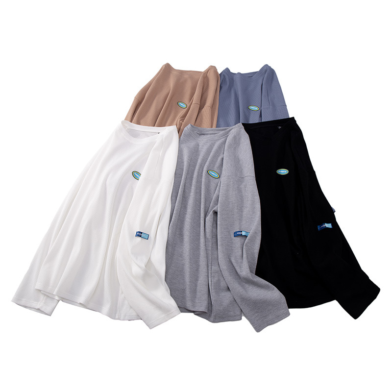 Spring solid color trend fashionable sweatshirt