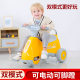 Children's electric car three-wheel light music toy car anti-flip children's electric motorcycle