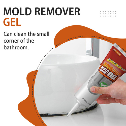 Jaysuing Mold Remover Gel, Bathroom and Kitchen Wall Cleaning Stain Mold Remover Cleaner