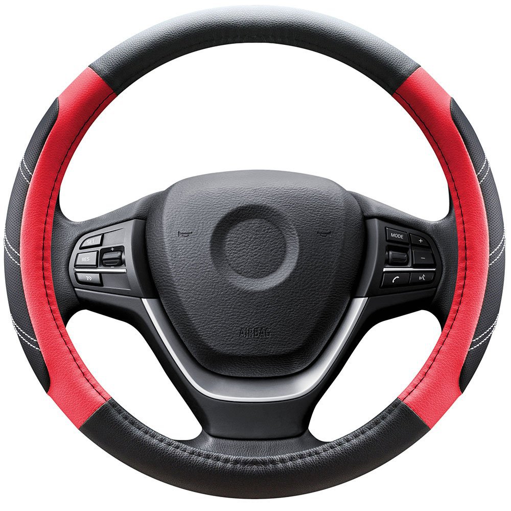 Car steering wheel cover leather elastic handle cover without inner ring Four Seasons universal car accessories car handle cover