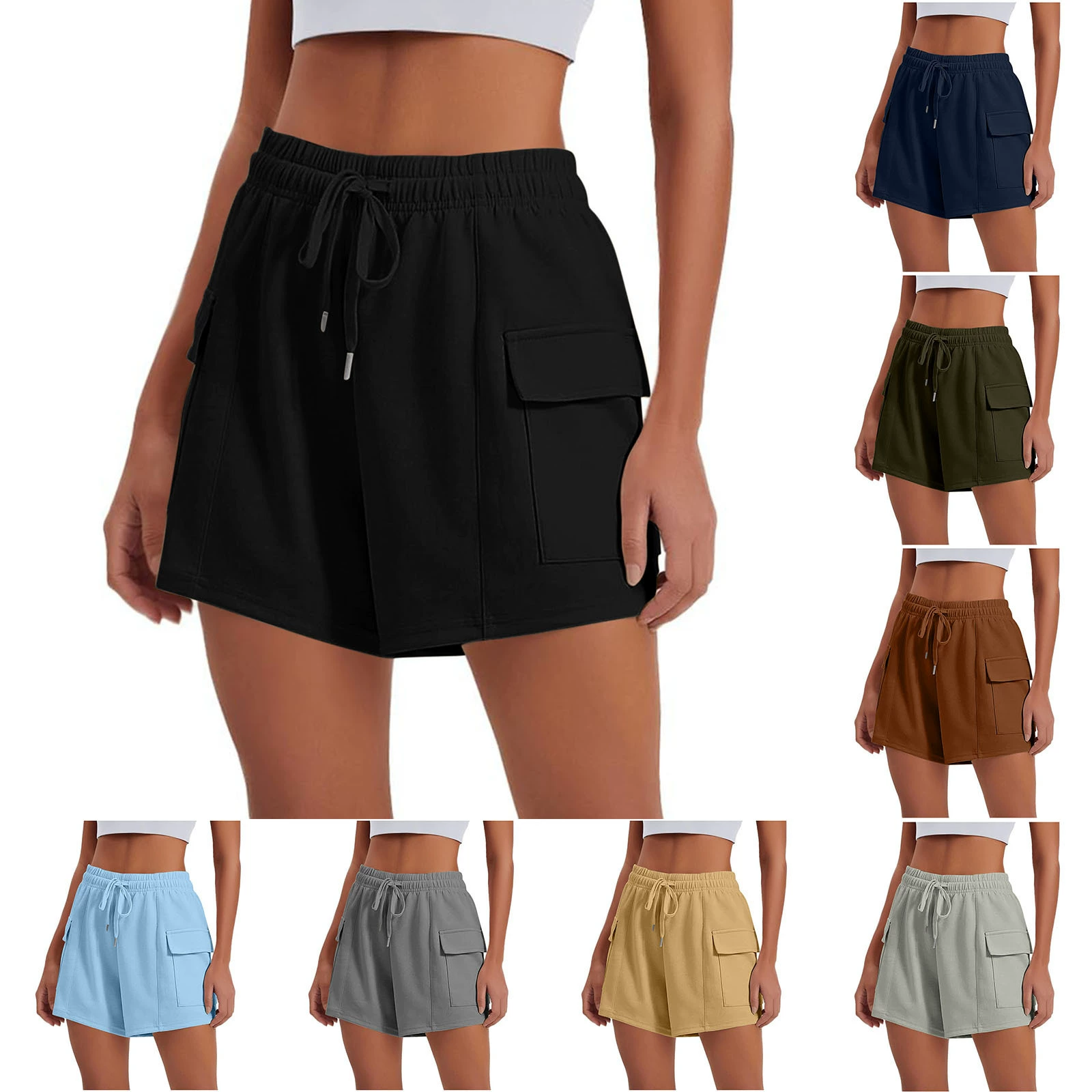 2024 Европа и США трансграничные Amazon wish внешней торговли женская мода повседневные шорты