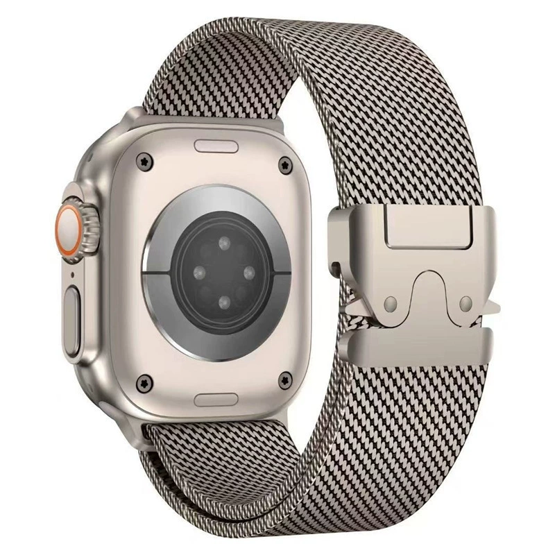 Подходит для Apple Watch S10 Milanese, новый ударопрочный ремешок S987 из нержавеющей стали Ultra2