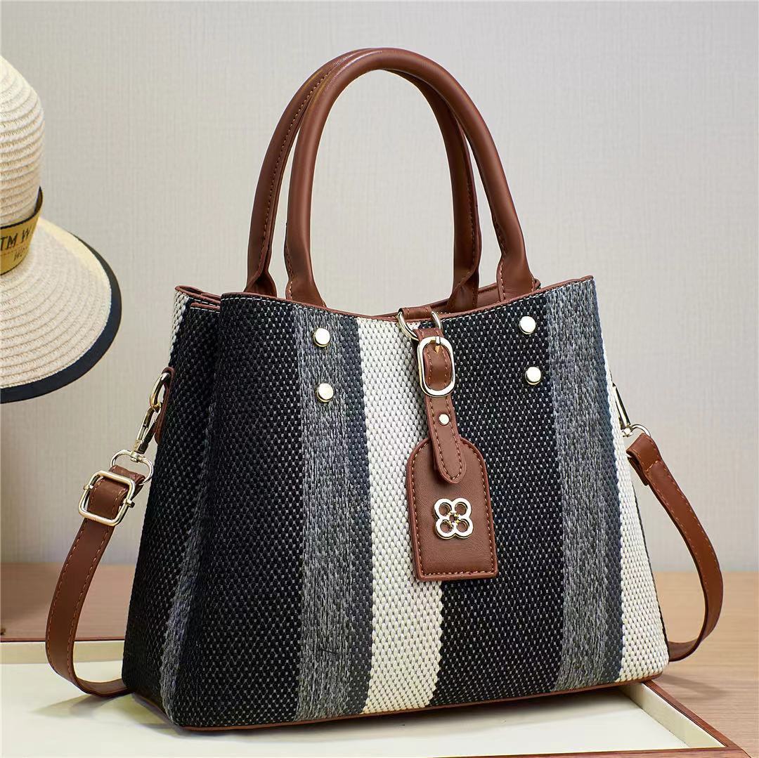 Bolso de mujer nuevo bolso de estilo nuevo estilo de alta calidad de gran capacidad estilo occidental 2024 moda todo fósforo simple bolso de mensajero de un solo hombro