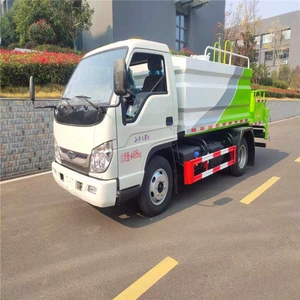 Chengli Foton kiçik yük maşını 5 ton, mavi markalı duman topu suvarma
