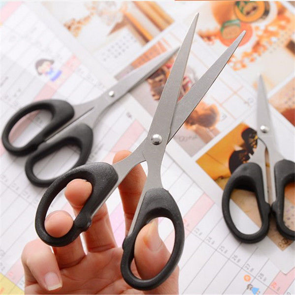 不锈钢剪刀家用裁缝剪厨房办公学生裁纸大号裁缝纫剪子裁剪小剪刀