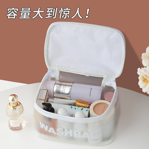 Internet celebrity cosmetics storage bag portable large capacity women's portable waterproof travel storage bag toiletry bag wholesale