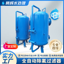 定制全自动除氟过滤器 全自动多介质过滤器设备活性炭吸附罐