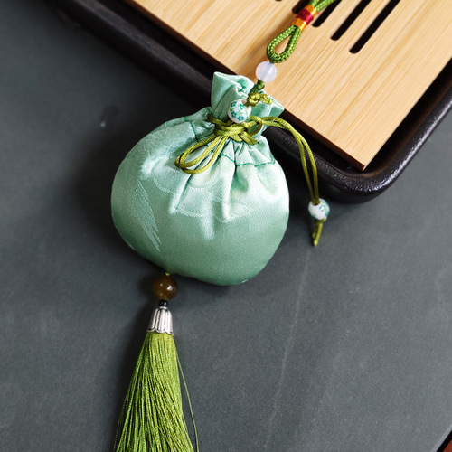 Dragon Boat Festival mugwort mosquito repellent incense bag sachet empty bag portable antique purse car sachet bag pendant wholesale