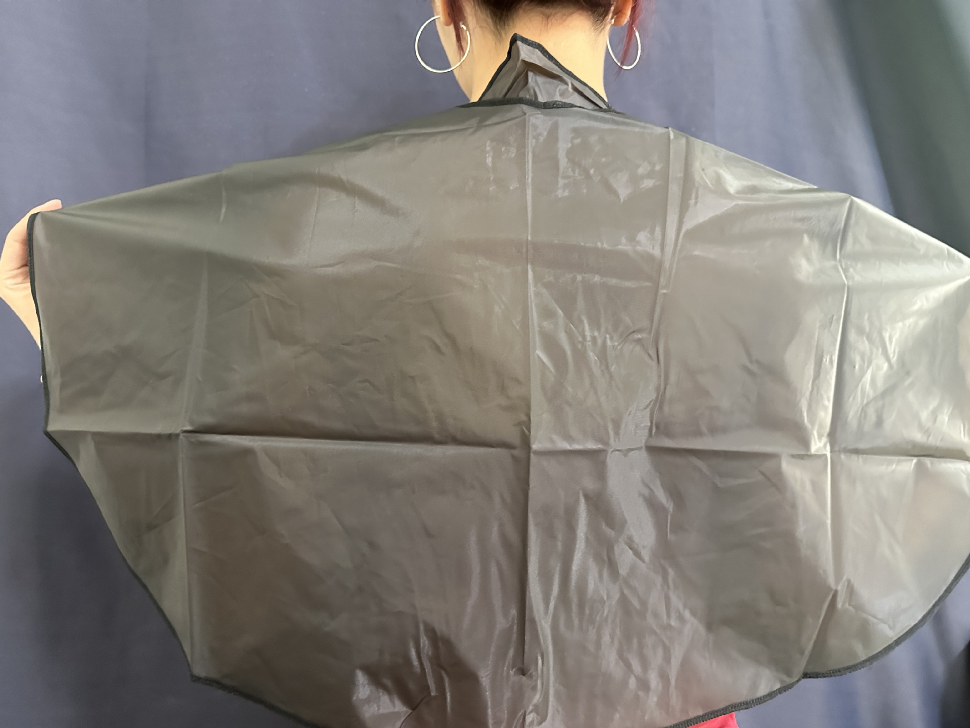 Chal ondulado de agua al horno, herramientas de peluquería, permanente de iones, tela teñida en caliente súper suave, peluquería, peluquería, chal para teñir el cabello