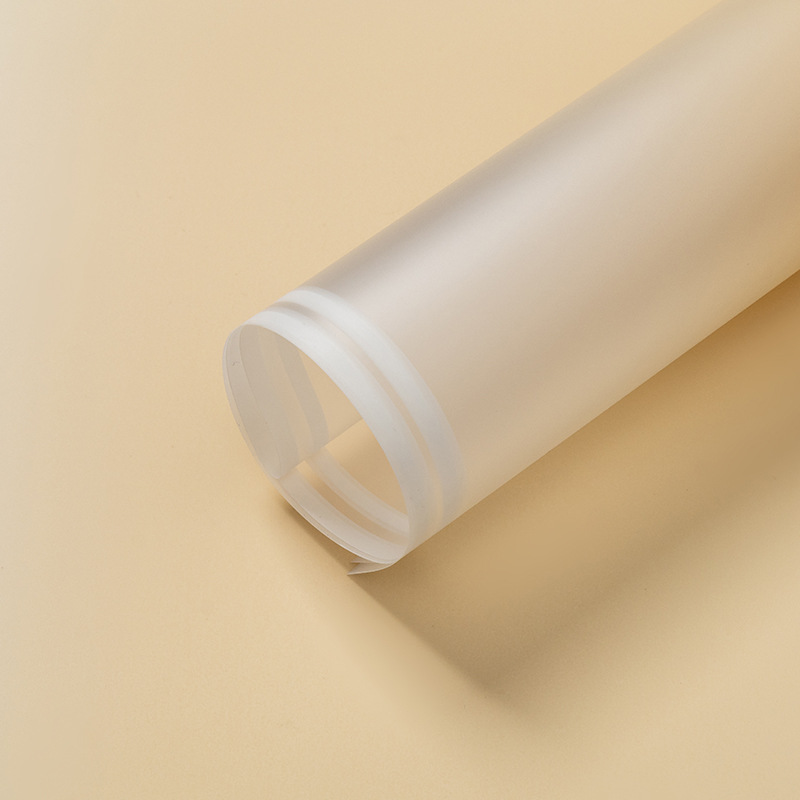 Papel de Envolver Rosa Estilo Coreano Plástico BOPP Impermeable para Ramo de Flores
