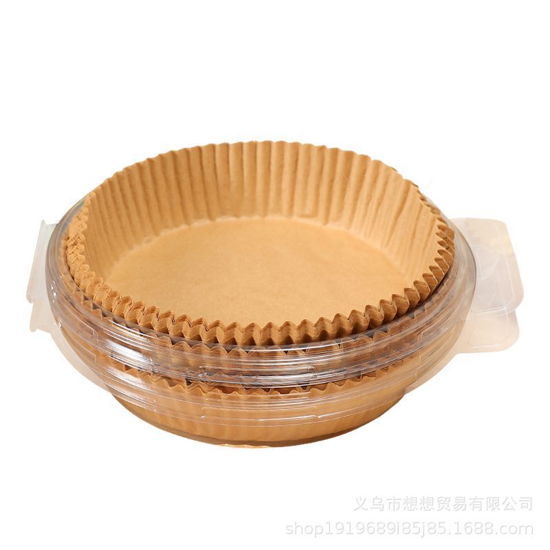 エアフライヤー専用紙 食品グレードの吸油紙 使い捨てキッチンシリコンオイル紙 ベーキング用耐油ケーキ|undefined