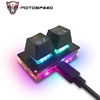 MOTOSPEED Motor Leopard K2 keyboard OSU keyboard custom RGB backlight can be plugged in Type-C interface spot