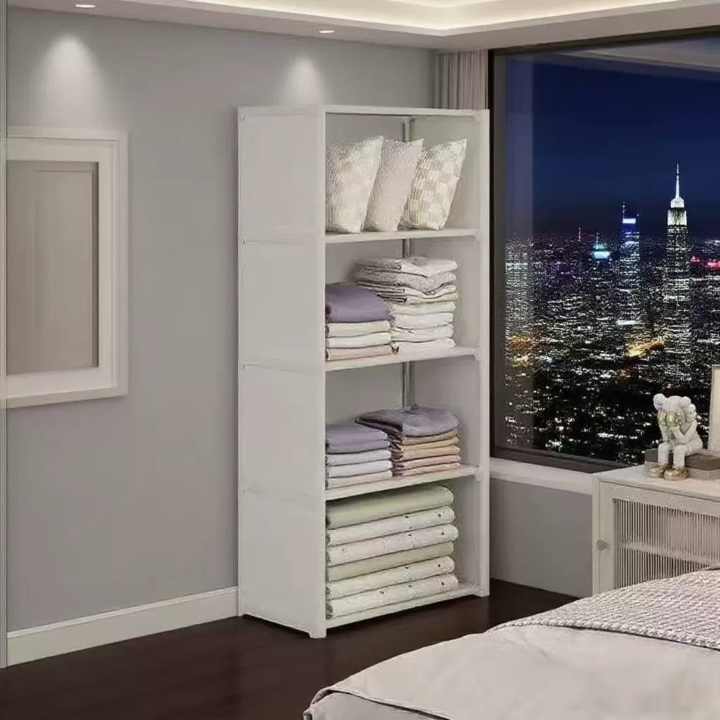 跨境热销款新品简易收纳柜家用落地组装收纳防尘衣柜简约衣柜批发