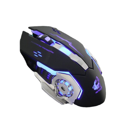 自由狼V5有线鼠鼠标有线游戏台式游戏有线鼠标 电竞 跨境货源