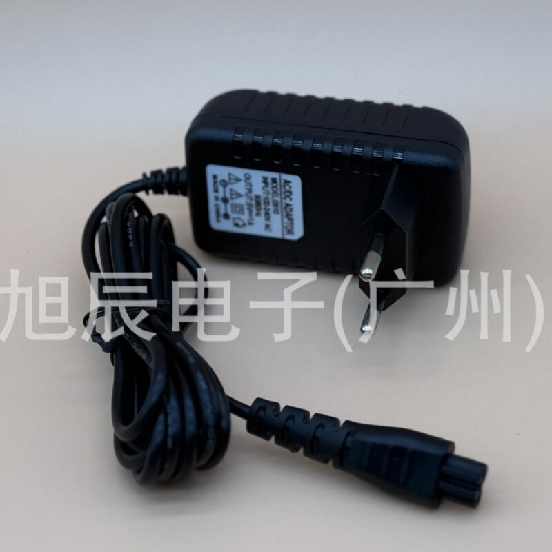 Suitable for 5V1Aremington Remington Shaver Charger Cable Us, European and British Plug E300R