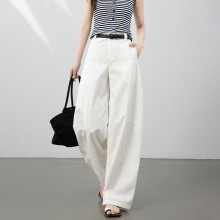 夏季新款香蕉裤阔腿裤女高腰显瘦宽松遮胯休闲镰刀裤百搭女裤