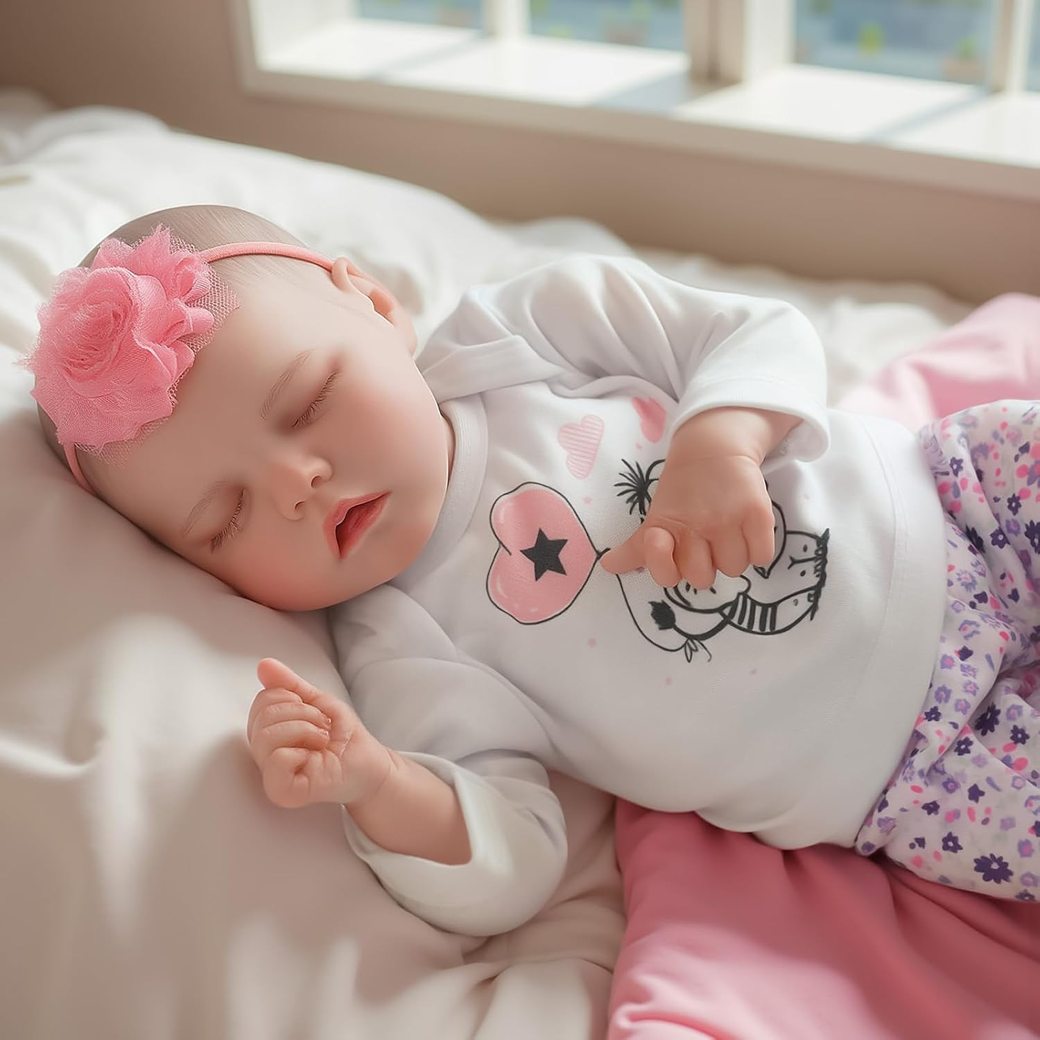 16inch reborn baby TWINB sleeping girl reborn baby estación independiente de suministro de comercio exterior