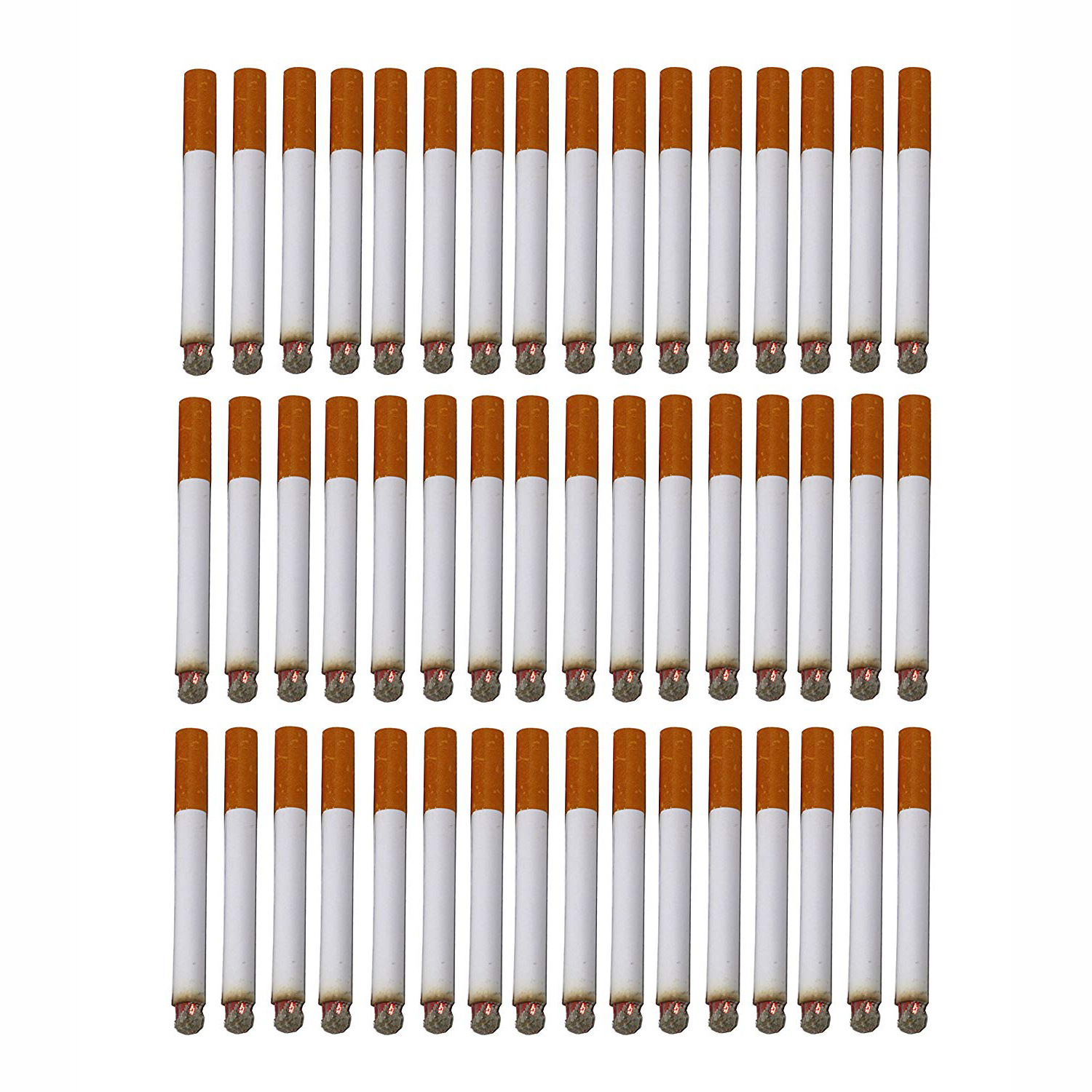 Audrey Hepburn Accesorios Simulación de cigarrillos falsos para toda la persona Accesorios de cigarro de simulación Cigar falso Accesorios de poste de cigarrillos falsos de plástico