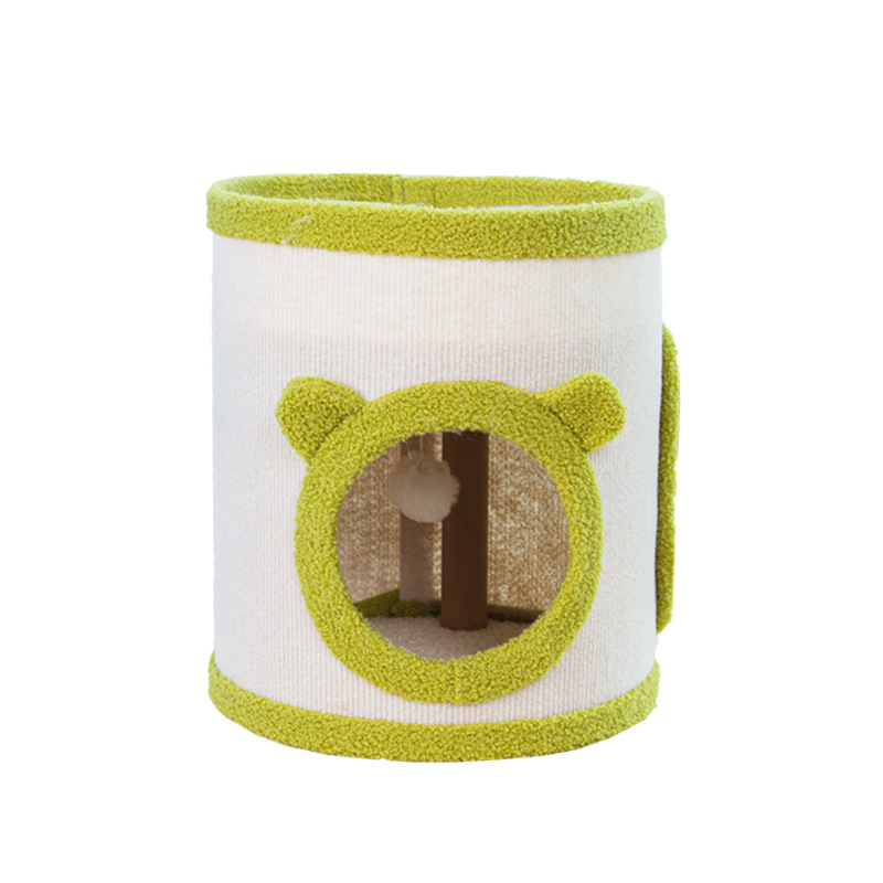 La tabla de rasguño para gatos no es resistente a las virutas.